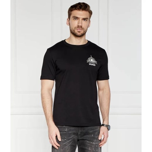 HUGO T-shirt Dedico | Regular Fit ze sklepu Gomez Fashion Store w kategorii T-shirty męskie - zdjęcie 184992598