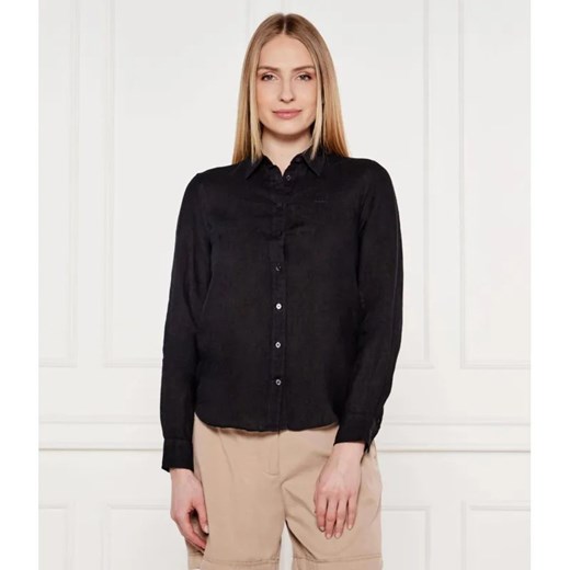Gant Lniana koszula | Regular Fit ze sklepu Gomez Fashion Store w kategorii Koszule damskie - zdjęcie 184992666