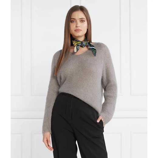 MM Wełniany sweter | Regular Fit ze sklepu Gomez Fashion Store w kategorii Swetry damskie - zdjęcie 184992677