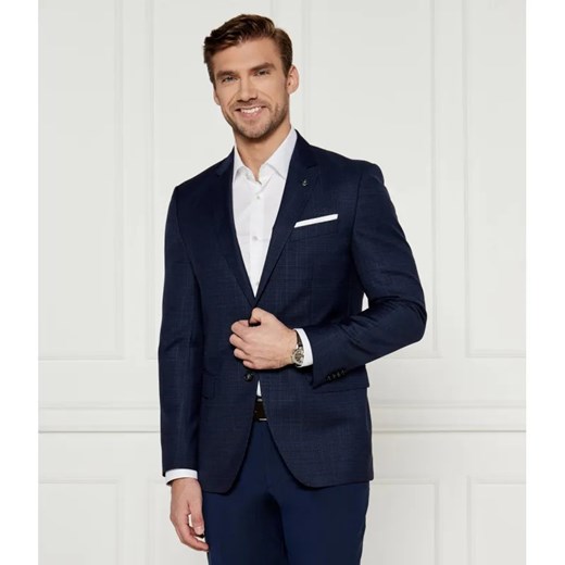 BOSS BLACK Wełniana marynarka H-Hutson | Slim Fit ze sklepu Gomez Fashion Store w kategorii Marynarki męskie - zdjęcie 184992688