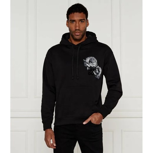 HUGO Bluza Dirosehood | Loose fit ze sklepu Gomez Fashion Store w kategorii Bluzy męskie - zdjęcie 184992755