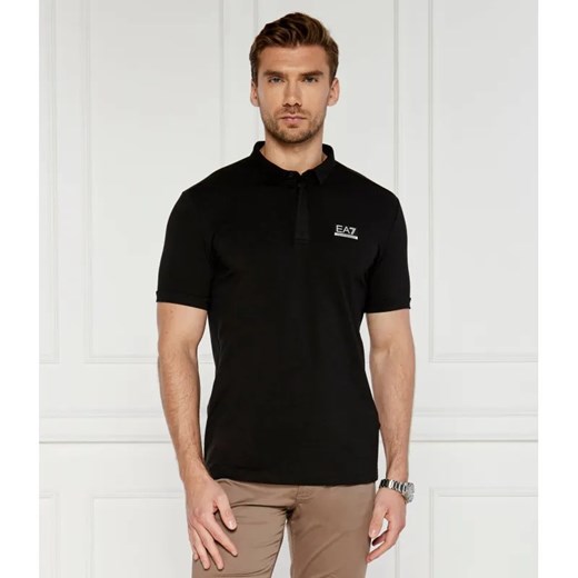 EA7 Polo | Regular Fit ze sklepu Gomez Fashion Store w kategorii T-shirty męskie - zdjęcie 184992888