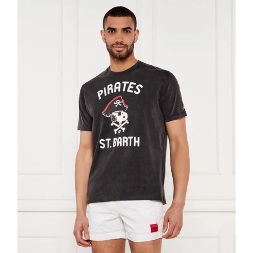ST.Barth T-shirt SNOOPY | MC2 ST. BARTH X PEANUTS | Regular Fit ze sklepu Gomez Fashion Store w kategorii T-shirty męskie - zdjęcie 184992986
