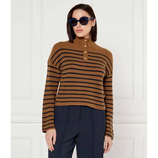 Tommy Hilfiger Wełniany sweter | Regular Fit ze sklepu Gomez Fashion Store w kategorii Swetry damskie - zdjęcie 184993106