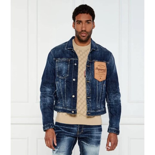 Dsquared2 Kurtka jeansowa | Regular Fit ze sklepu Gomez Fashion Store w kategorii Kurtki męskie - zdjęcie 184993415