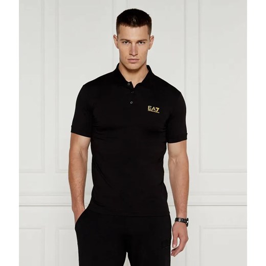 EA7 Polo | Regular Fit ze sklepu Gomez Fashion Store w kategorii T-shirty męskie - zdjęcie 184993439