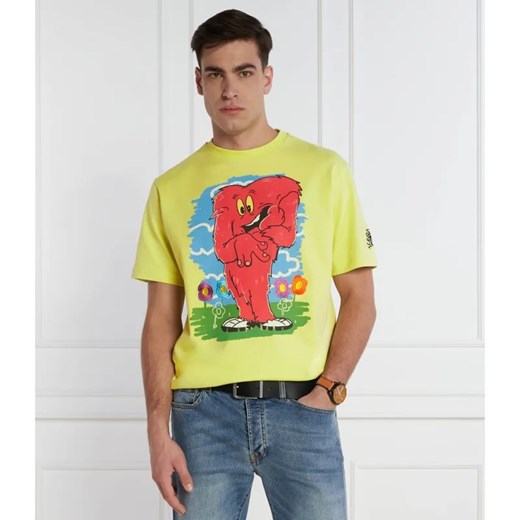 Iceberg T-shirt | Regular Fit ze sklepu Gomez Fashion Store w kategorii T-shirty męskie - zdjęcie 184993446