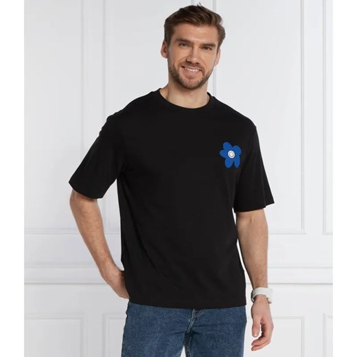 Hugo Blue T-shirt Noretto | Regular Fit ze sklepu Gomez Fashion Store w kategorii T-shirty męskie - zdjęcie 184993519