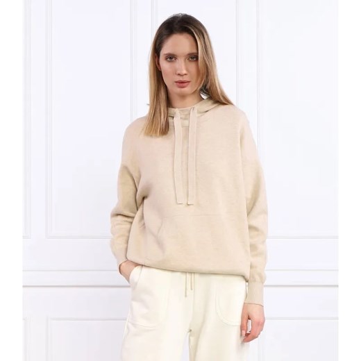 Calvin Klein Bluza | Regular Fit | z dodatkiem kaszmiru ze sklepu Gomez Fashion Store w kategorii Bluzy damskie - zdjęcie 184993535