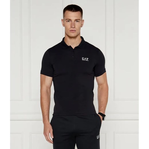 EA7 Polo | Regular Fit ze sklepu Gomez Fashion Store w kategorii T-shirty męskie - zdjęcie 184993585