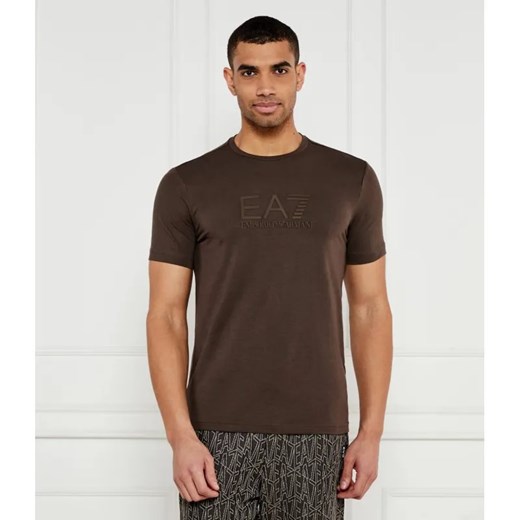 EA7 T-shirt | Regular Fit ze sklepu Gomez Fashion Store w kategorii T-shirty męskie - zdjęcie 184993627