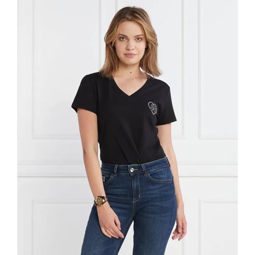 Liu Jo T-shirt | Regular Fit ze sklepu Gomez Fashion Store w kategorii Bluzki damskie - zdjęcie 184993636