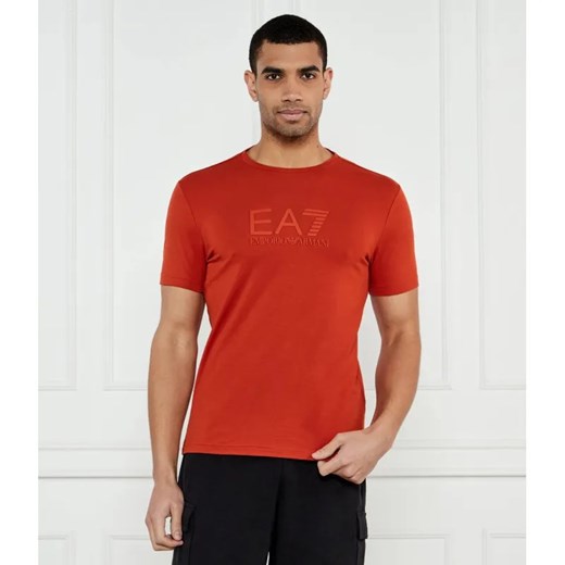 EA7 T-shirt | Regular Fit ze sklepu Gomez Fashion Store w kategorii T-shirty męskie - zdjęcie 184993757