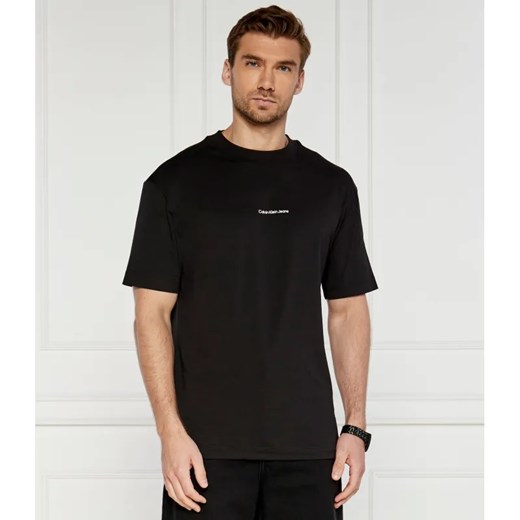 Calvin Klein Jeans T-shirt CITY GRID MAP | Regular Fit ze sklepu Gomez Fashion Store w kategorii T-shirty męskie - zdjęcie 184993785