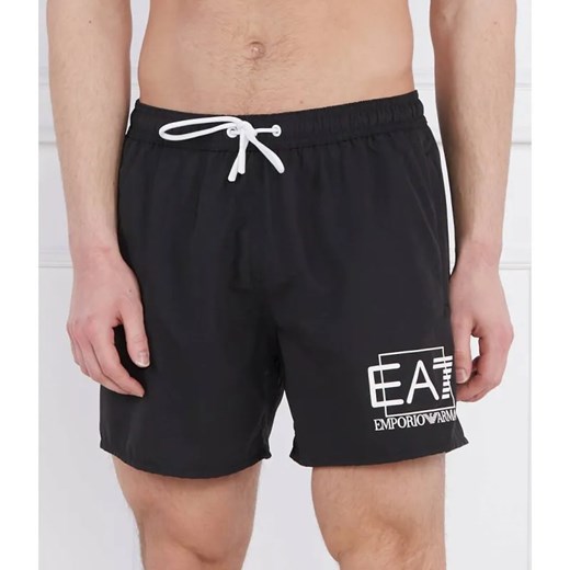 EA7 Szorty kąpielowe | Regular Fit ze sklepu Gomez Fashion Store w kategorii Kąpielówki - zdjęcie 184993789