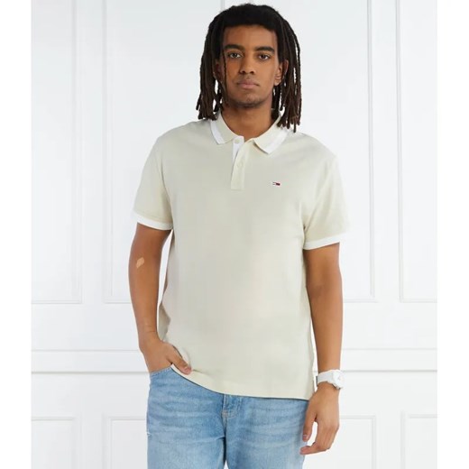 Tommy Jeans Polo TJM REG SOLID TIPPED | Regular Fit ze sklepu Gomez Fashion Store w kategorii T-shirty męskie - zdjęcie 184993879