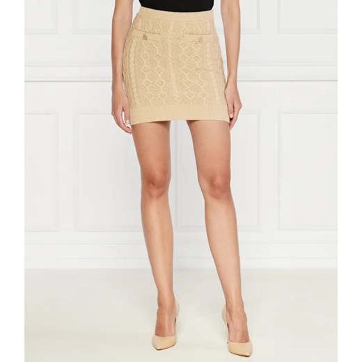 GUESS Spódnica ISABELLE | z dodatkiem wełny ze sklepu Gomez Fashion Store w kategorii Spódnice - zdjęcie 184993967