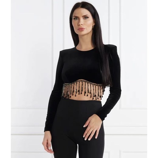 Elisabetta Franchi Bluzka | Cropped Fit ze sklepu Gomez Fashion Store w kategorii Bluzki damskie - zdjęcie 184993977