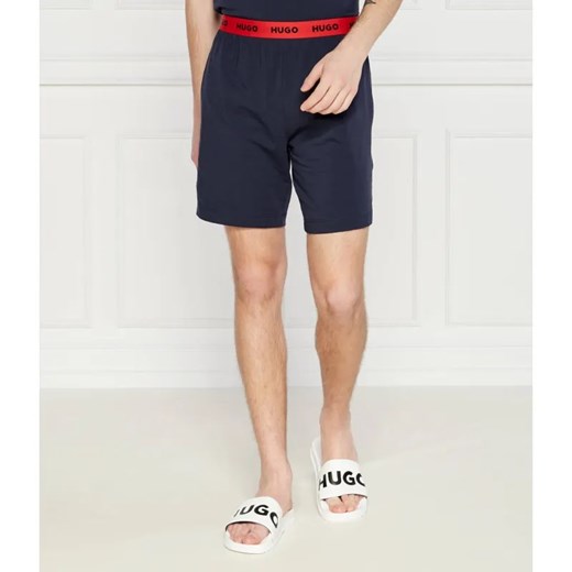 Hugo Bodywear Szorty Linked | Slim Fit ze sklepu Gomez Fashion Store w kategorii Spodenki męskie - zdjęcie 184994027