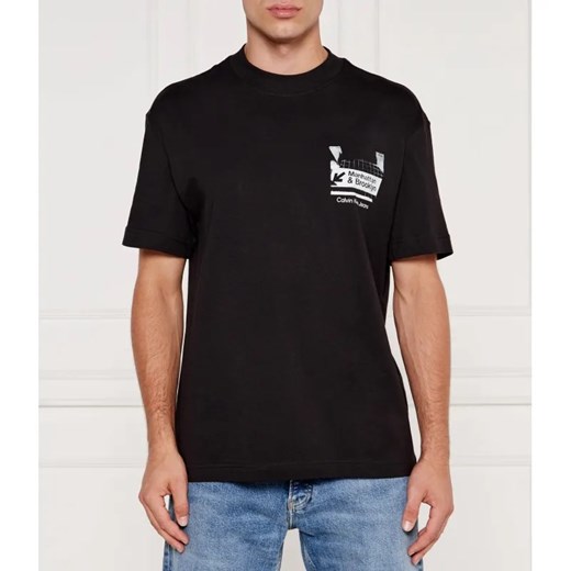 Calvin Klein Jeans T-shirt | Regular Fit ze sklepu Gomez Fashion Store w kategorii T-shirty męskie - zdjęcie 184994065