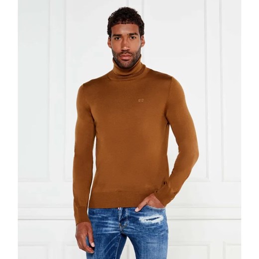 Dsquared2 Wełniany golf | Regular Fit ze sklepu Gomez Fashion Store w kategorii Swetry męskie - zdjęcie 184994136