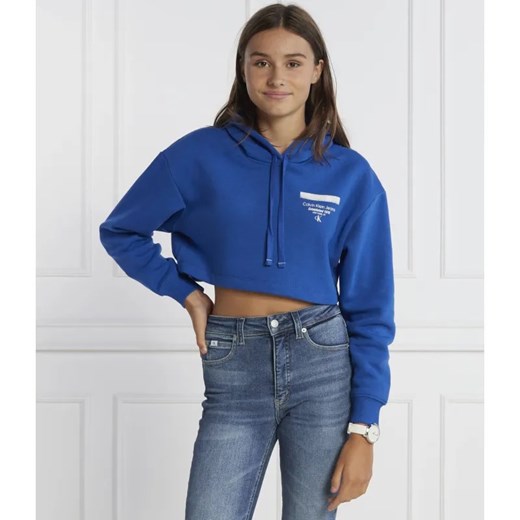 Calvin Klein Jeans Bluza | Regular Fit ze sklepu Gomez Fashion Store w kategorii Bluzy damskie - zdjęcie 184994179