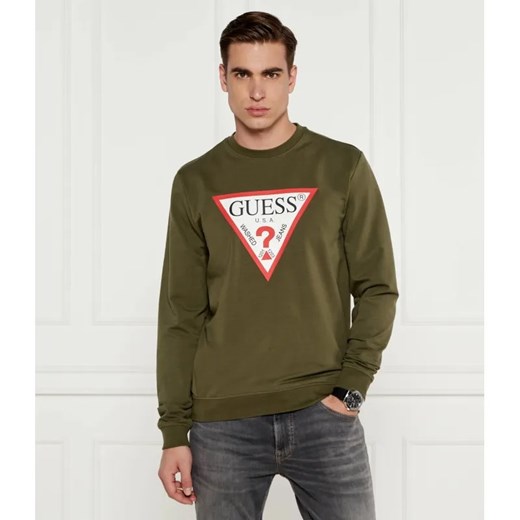GUESS Bluza audley | Regular Fit ze sklepu Gomez Fashion Store w kategorii Bluzy męskie - zdjęcie 184994186