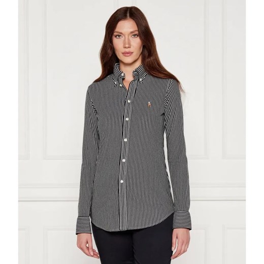 POLO RALPH LAUREN Koszula | Slim Fit | knit oxford ze sklepu Gomez Fashion Store w kategorii Koszule damskie - zdjęcie 184994265