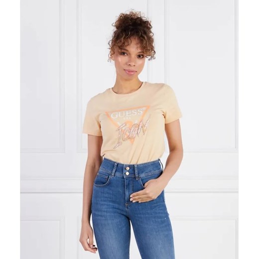 GUESS T-shirt | Straight fit ze sklepu Gomez Fashion Store w kategorii Bluzki damskie - zdjęcie 184994295