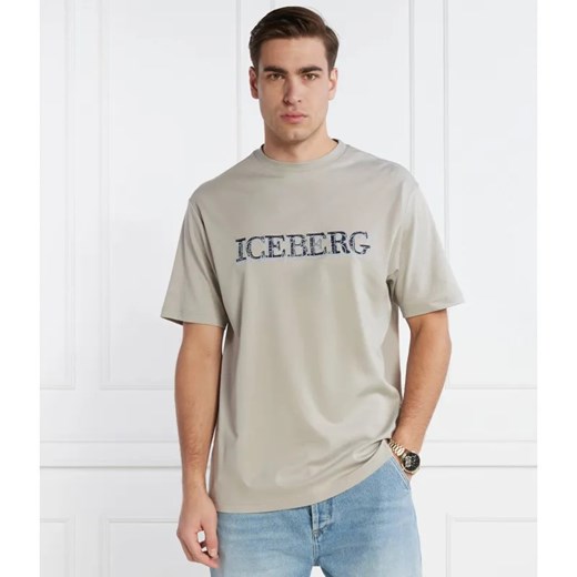 Iceberg T-shirt | Regular Fit ze sklepu Gomez Fashion Store w kategorii T-shirty męskie - zdjęcie 184994328