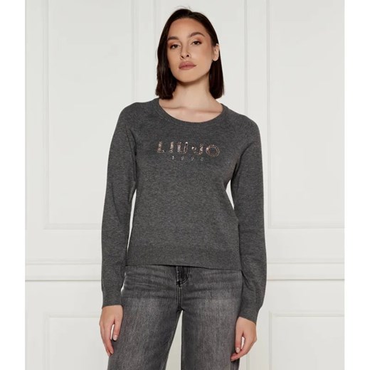 Liu Jo Sport Sweter | Regular Fit ze sklepu Gomez Fashion Store w kategorii Swetry damskie - zdjęcie 184994347