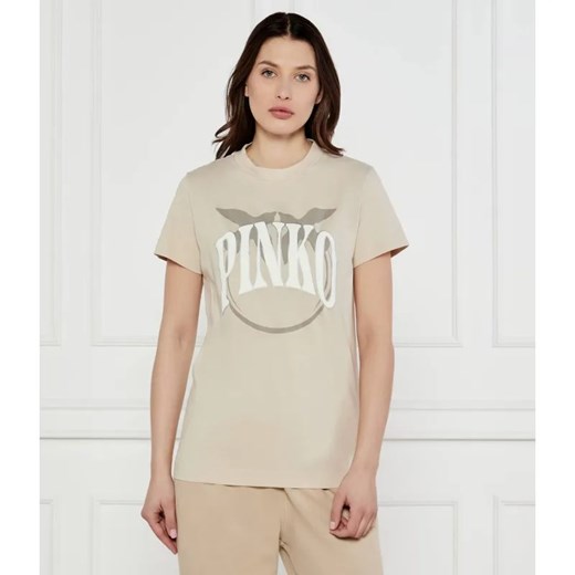 Pinko T-shirt START | Regular Fit ze sklepu Gomez Fashion Store w kategorii Bluzki damskie - zdjęcie 184994365