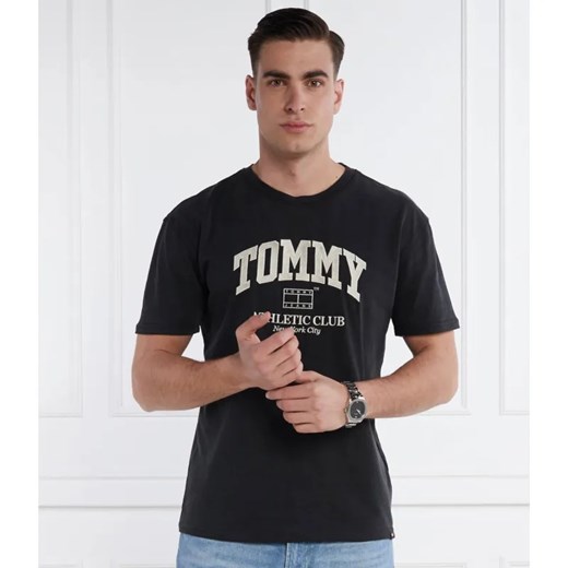 Tommy Jeans T-shirt ATHLETIC CLUB | Regular Fit ze sklepu Gomez Fashion Store w kategorii T-shirty męskie - zdjęcie 184994385