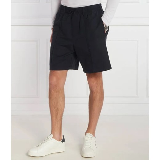 Emporio Armani Lniane szorty | Regular Fit ze sklepu Gomez Fashion Store w kategorii Spodenki męskie - zdjęcie 184994409