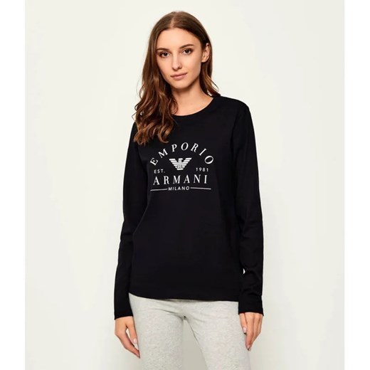 Emporio Armani Bluzka | Regular Fit ze sklepu Gomez Fashion Store w kategorii Piżamy damskie - zdjęcie 184994419