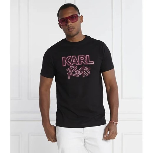 Karl Lagerfeld T-shirt CREWNECK | Regular Fit ze sklepu Gomez Fashion Store w kategorii T-shirty męskie - zdjęcie 184994486