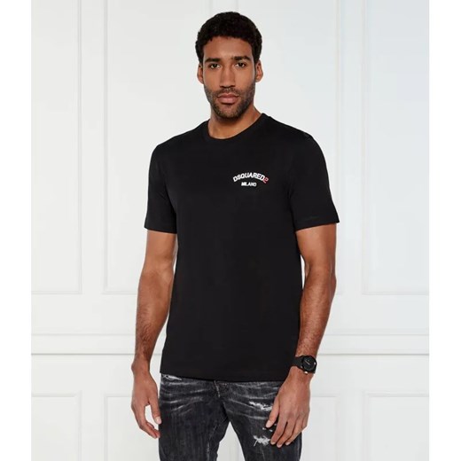Dsquared2 T-shirt | Regular Fit ze sklepu Gomez Fashion Store w kategorii T-shirty męskie - zdjęcie 184994546