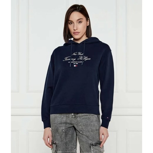 Tommy Hilfiger Bluza Modern Script Graphic | Regular Fit ze sklepu Gomez Fashion Store w kategorii Bluzy damskie - zdjęcie 184994588
