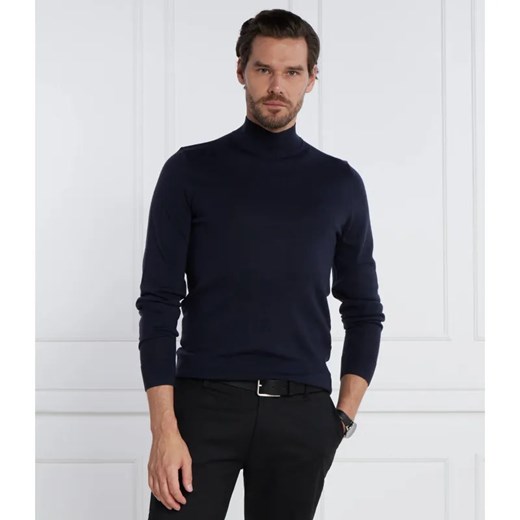 Calvin Klein Wełniany golf | Slim Fit ze sklepu Gomez Fashion Store w kategorii Swetry męskie - zdjęcie 184994738