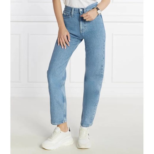 Calvin Klein Jeans Jeansy | Straight fit | high rise ze sklepu Gomez Fashion Store w kategorii Jeansy damskie - zdjęcie 184994819