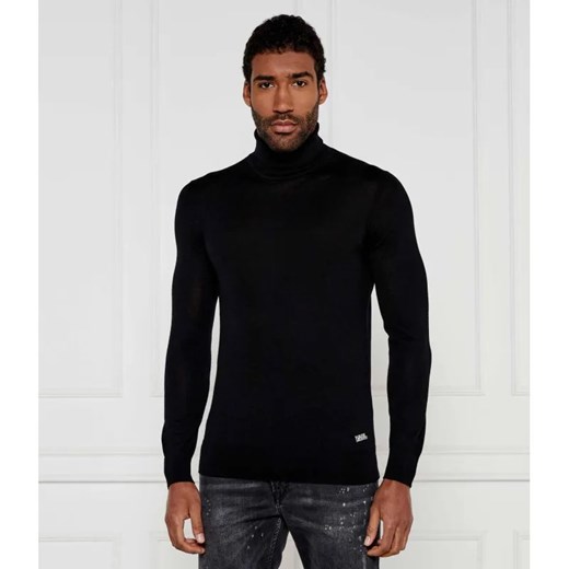 Karl Lagerfeld Wełniany golf | Regular Fit ze sklepu Gomez Fashion Store w kategorii Swetry męskie - zdjęcie 184994888
