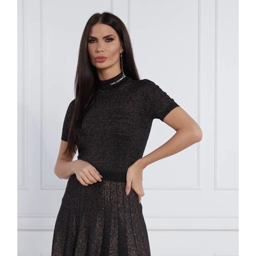 Karl Lagerfeld Bluzka | Slim Fit ze sklepu Gomez Fashion Store w kategorii Bluzki damskie - zdjęcie 184994898