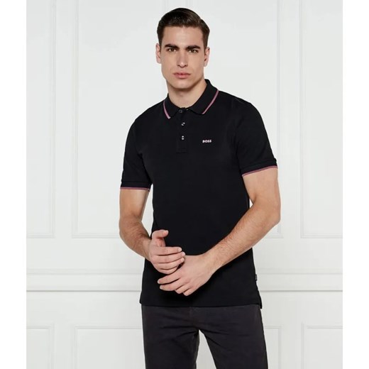 BOSS BLACK Polo Parlay 190 | Regular Fit | pique ze sklepu Gomez Fashion Store w kategorii T-shirty męskie - zdjęcie 184994978