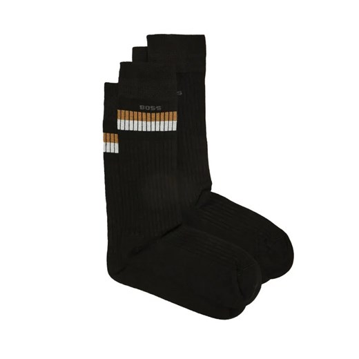 BOSS BLACK Skarpety 2-pack 2P RS Rib Ecovero ze sklepu Gomez Fashion Store w kategorii Skarpetki męskie - zdjęcie 184995065