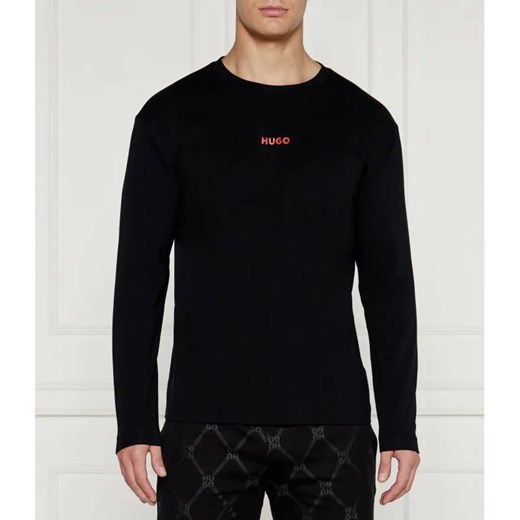 Hugo Bodywear Longsleeve Linked | Slim Fit ze sklepu Gomez Fashion Store w kategorii T-shirty męskie - zdjęcie 184995177