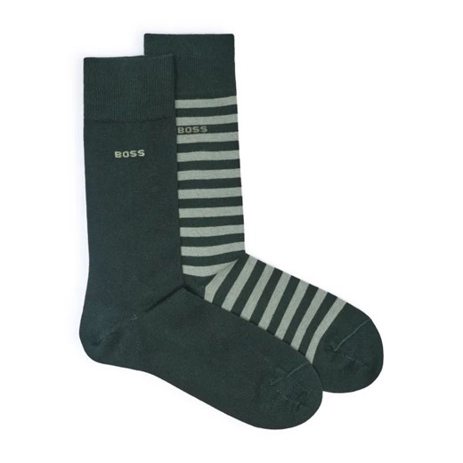 BOSS BLACK Skarpety 2-pack 2P RS Stripe CC ze sklepu Gomez Fashion Store w kategorii Skarpetki męskie - zdjęcie 184995207