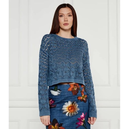 Desigual Sweter REINE | Cropped Fit ze sklepu Gomez Fashion Store w kategorii Swetry damskie - zdjęcie 184995208