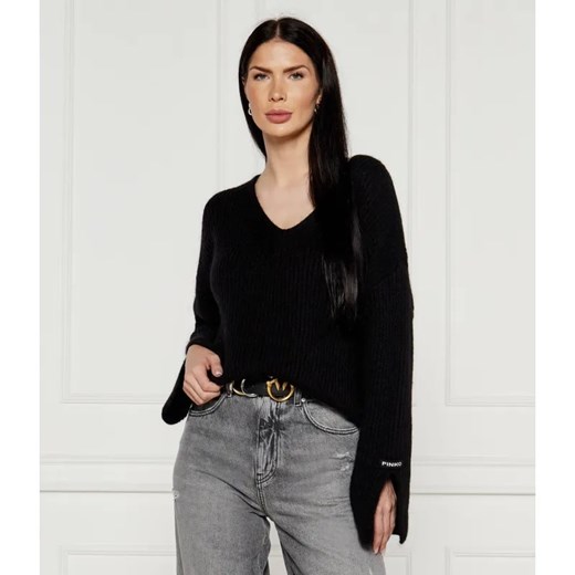 Pinko Sweter KORAT | Loose fit ze sklepu Gomez Fashion Store w kategorii Swetry damskie - zdjęcie 184995266