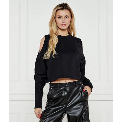 HUGO Bluza Dilaris | Cropped Fit ze sklepu Gomez Fashion Store w kategorii Bluzy damskie - zdjęcie 184995287