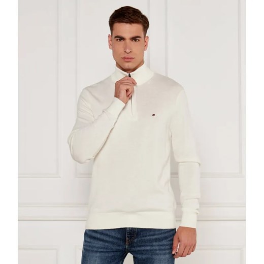 Tommy Hilfiger Sweter | Regular Fit | z dodatkiem kaszmiru ze sklepu Gomez Fashion Store w kategorii Swetry męskie - zdjęcie 184995319
